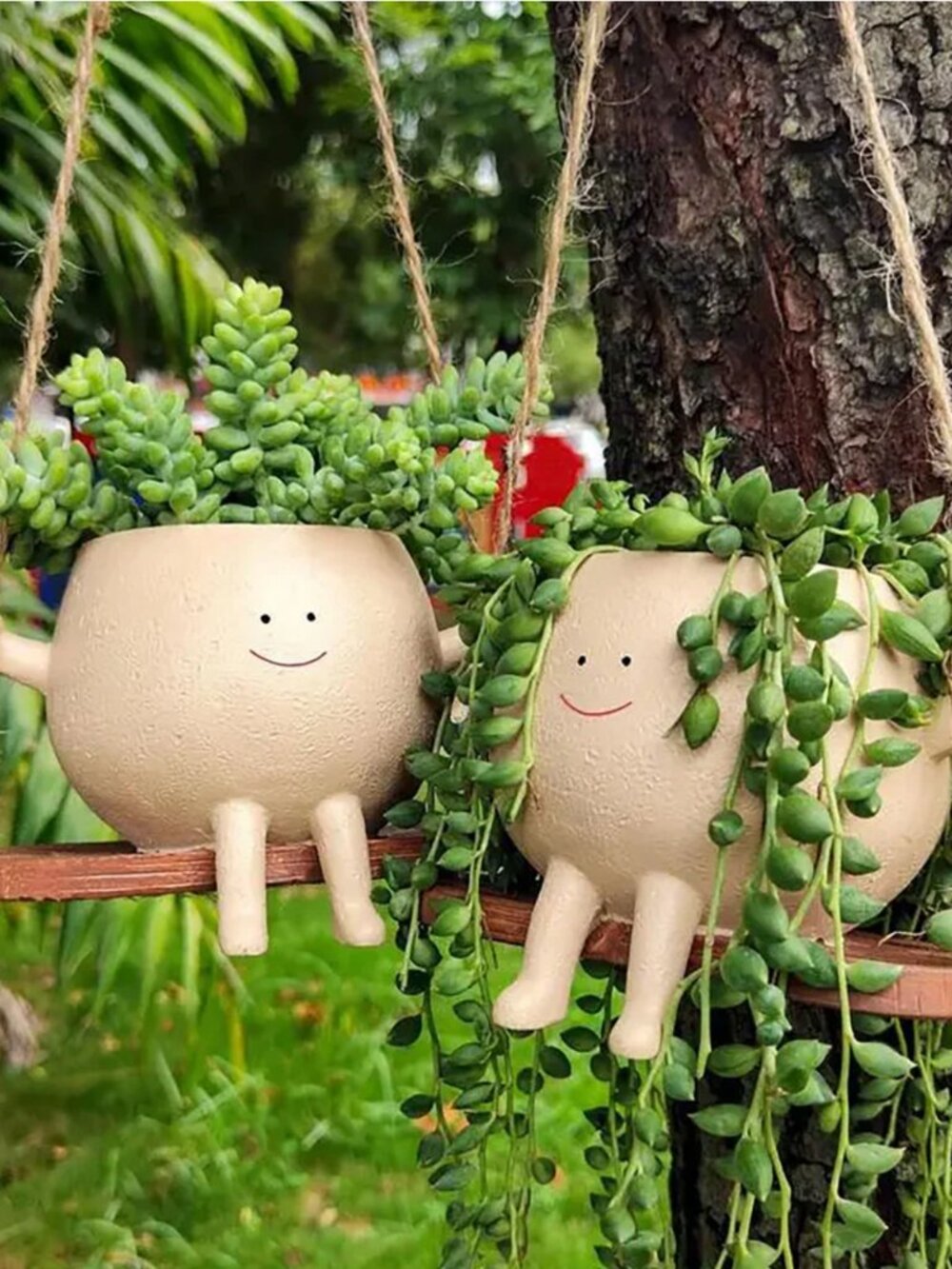 Swinging Smiley Pot from HousePlant Paradise - NWT